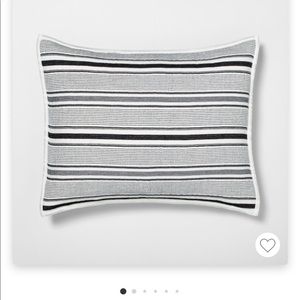 Hearth and Hand Textured Striped Sham